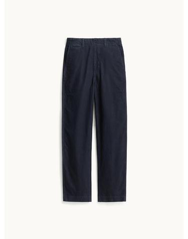Light Moleskin Tapered Pants_Navy