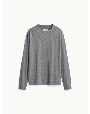[20%페이백] Long Sleeve Classic T-shirt_Melange Gray