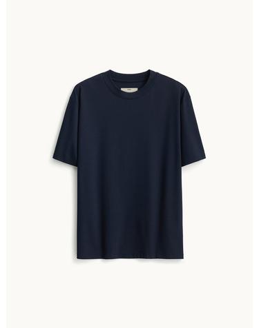 Short Sleeve Compact T-shirt_Dark Navy