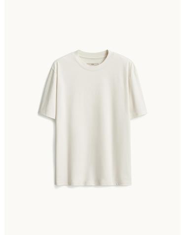 Short Sleeve Compact T-shirt_Off White