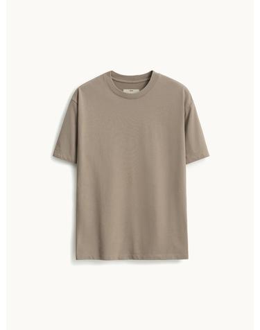 Short Sleeve Standard T-shirt_Taupe