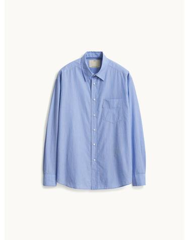 Comfort Shirt_Blue Stripe