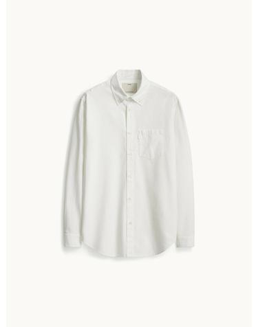 Oxford Button Down Shirt_White