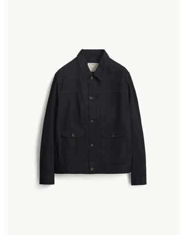 [20%페이백]Denim Trucker Type 02_Black