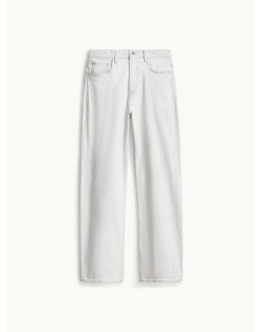 Straight Denim Pants_White