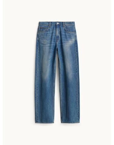 Straight Denim Pants_Vintage Blue