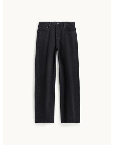 Straight Denim Pants_Blue Black