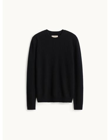 Cashmere Compact Crewneck Knit_Black