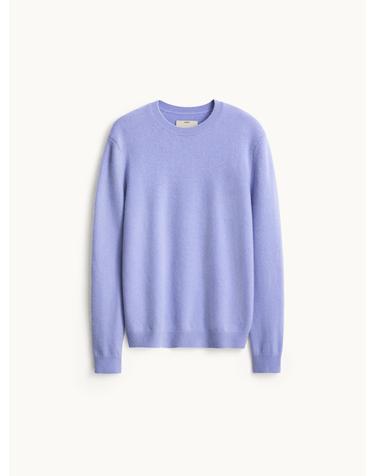 Cashmere Compact Crewneck Knit_Blue