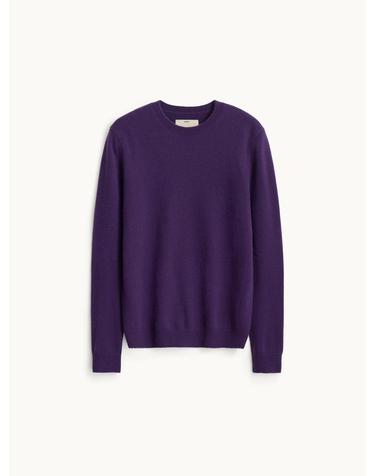 Cashmere Compact Crewneck Knit_Purple