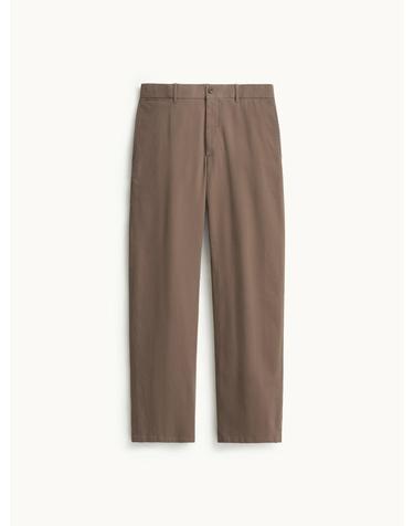 Washed Tapered Pants_Brown