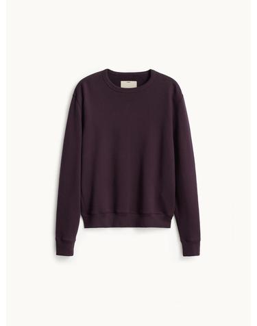 Relaxed Sweat Shirt_Deep Wine