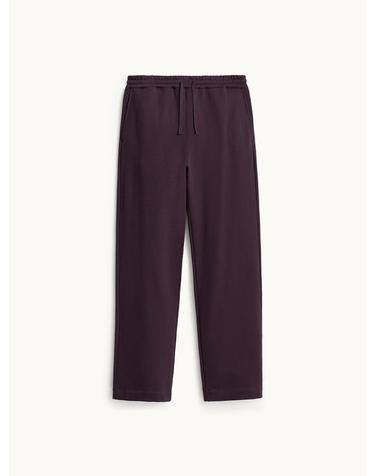 Relaxed Sweat Pants_Deep Wine