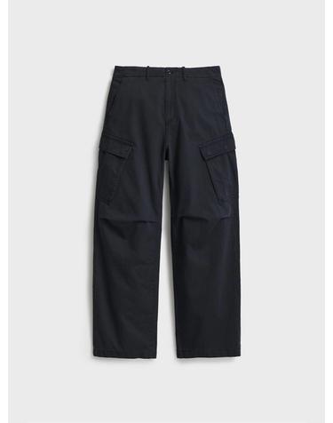 Garment Washed Cargo Pants_Dark Navy