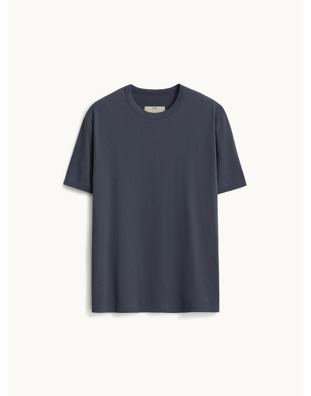 포터리 Short Sleeve Classic T-shirt_Fade Blue 착용컷