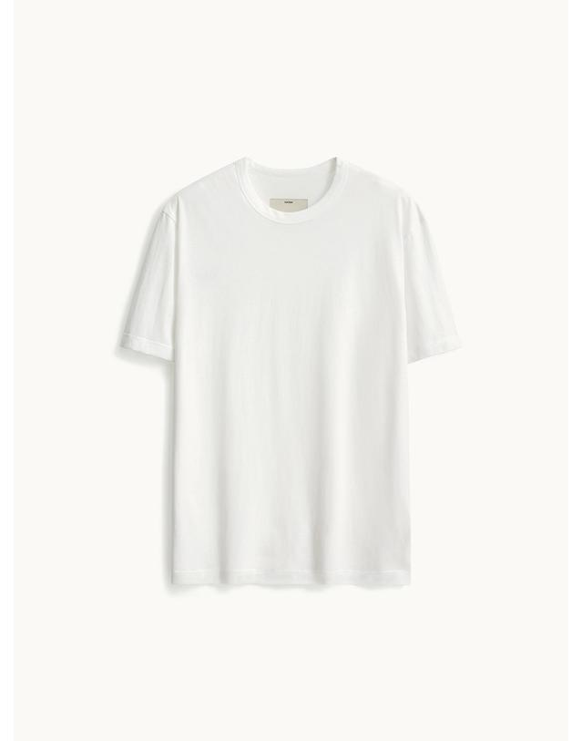 포터리 Short Sleeve Classic T-shirt_White 착용컷