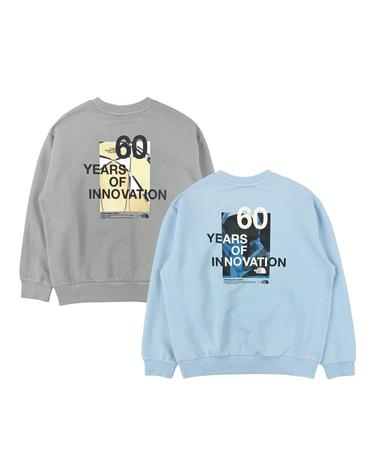 노스페이스 키즈 노스페이스 60주년 스웻셔츠 NM5MS58