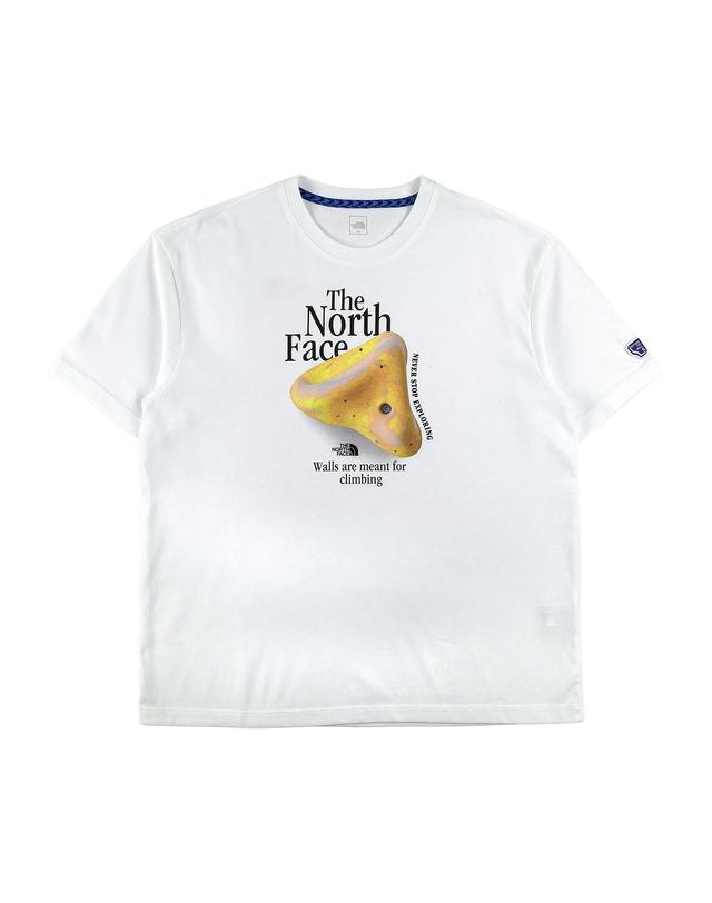 노스페이스 노스페이스 키즈 업홀드 반팔 티 NT7US02 착용컷