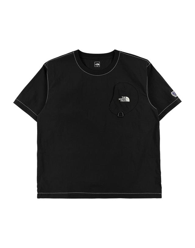 노스페이스 노스페이스 키즈 업홀드 포켓 티 NT7US07 착용컷