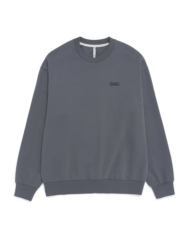 내셔널지오그래픽 N261USW810 블루핀 로고 세미오버핏 맨투맨 URBAN KHAKI