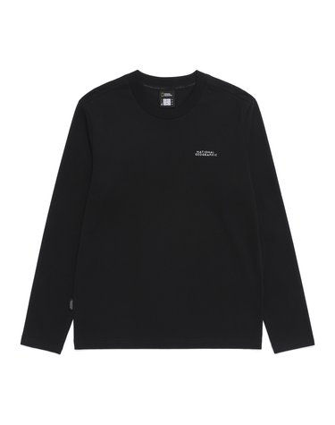 내셔널지오그래픽 N261UTS950 네오디 긴팔 티셔츠 BLACK