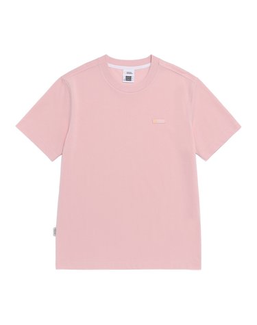 내셔널지오그래픽 N265UTS910 네오디 스몰로고 반팔 티셔츠 SILVER PINK