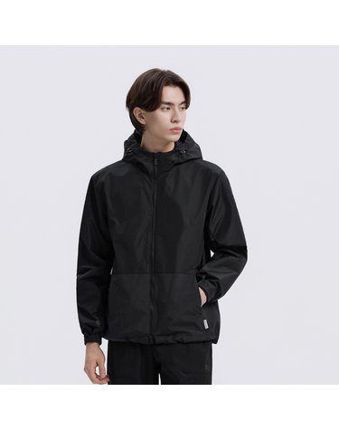 내셔널지오그래픽 N265UJP260 아틀라스 고어 윈드스토퍼 2LAYER  후드 자켓 BLACK