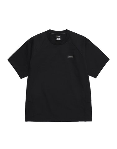 내셔널지오그래픽 N252UTS310 피오토스 우븐 세미오버핏 반팔 티셔츠 CARBON BLACK