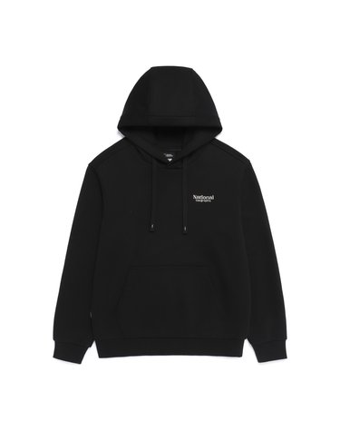 내셔널지오그래픽 N261UHD910 폴하스 스몰로고 후디 BLACK
