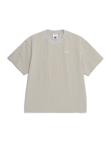 내셔널지오그래픽 N252UTS840 아델리 경량 우븐 라운드 반팔 티셔츠 AGATE GREY