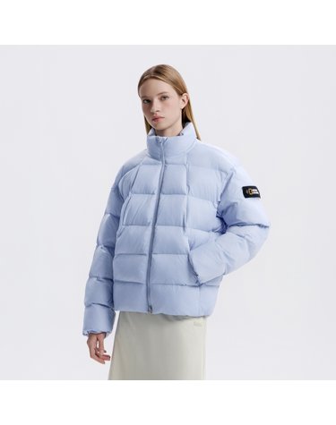 내셔널지오그래픽 N254UPD903 오록스 스탠드넥 퀼팅 패딩 점퍼 LIGHT BLUE