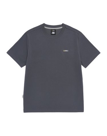 내셔널지오그래픽 N265UTS910 네오디 스몰로고 반팔 티셔츠 IRON GREY