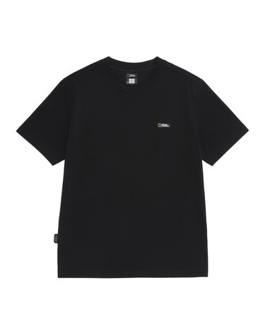 내셔널지오그래픽 N265UTS910 네오디 스몰로고 반팔 티셔츠 BLACK
