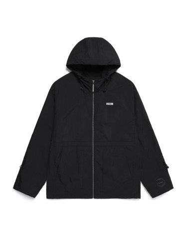 내셔널지오그래픽 N252UJP130 NRN 셔링 우븐 셋업 바람막이 CARBON BLACK