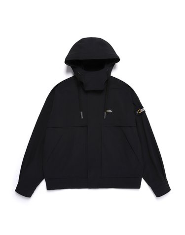 내셔널지오그래픽 N251UJP040 리머 후드 점퍼 CARBON BLACK