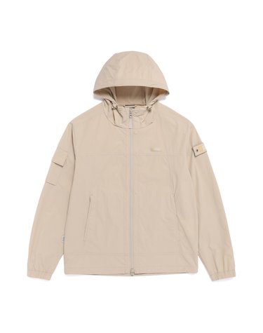 내셔널지오그래픽 N262UFT940 아델리 냉감 스트레치 세미오버핏 후드 풀집업 점퍼 L/BEIGE