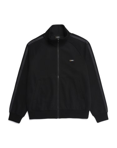 내셔널지오그래픽 N251UFT901 풀집업 트랙탑 CARBON BLACK