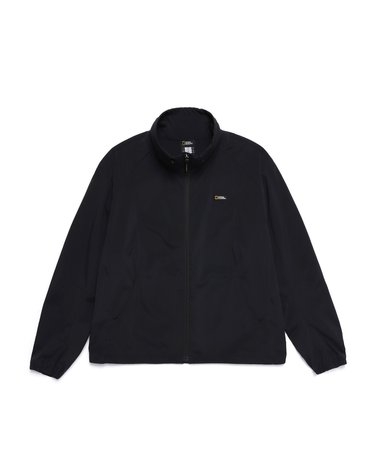 내셔널지오그래픽 N252WFT170 여성 프로즌큐브 스탠드넥 바람막이 CARBON BLACK