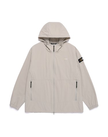 내셔널지오그래픽 N252UFT840 아델리 경량 우븐 후드 풀집업 AGATE GREY