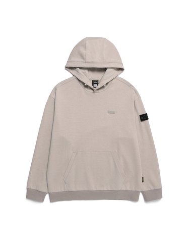 내셔널지오그래픽 남성 N241MHD220 세미오버핏 로고 그래픽 후디 OAK BEIGE