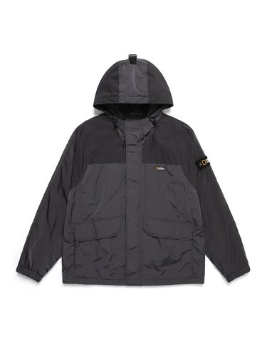 내셔널지오그래픽 N243UJP930 스트럭쳐 후드 점퍼 C GREY