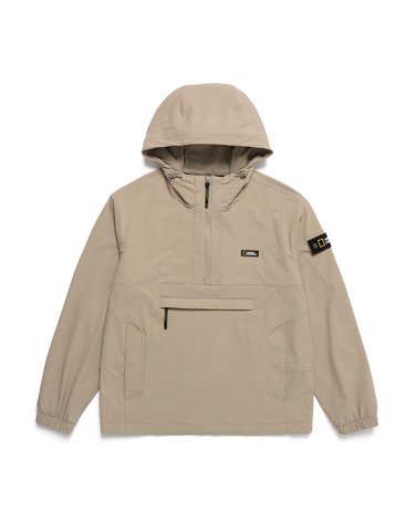 내셔널지오그래픽 N243UFT930 아르켈론 우븐 스트레치 후드 아노락 SAND BEIGE