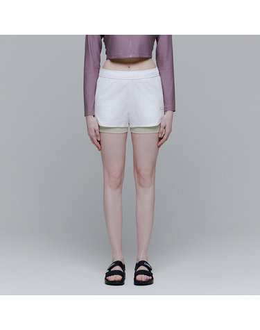 내셔널지오그래픽 N242WBS430 여성 3부 하이브리드 워터 숏팬츠 BIRCH