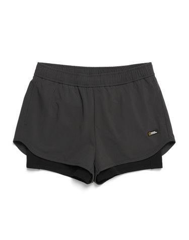 내셔널지오그래픽 N242WBS430 여성 3부 하이브리드 워터 숏팬츠 IRON GREY
