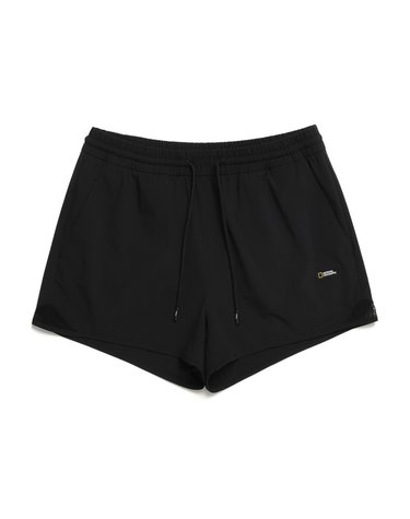 내셔널지오그래픽 N242WBS410 여성 2.5부 기본 숏 팬츠 CARBON BLACK