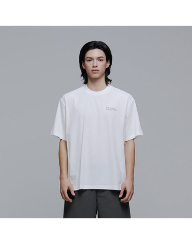 내셔널지오그래픽 N242UTS350 어반 에어닷 반팔 티셔츠 WHITE