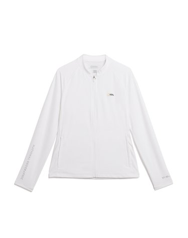 내셔널지오그래픽 N242WRG700 여성 집업 래쉬가드 WHITE