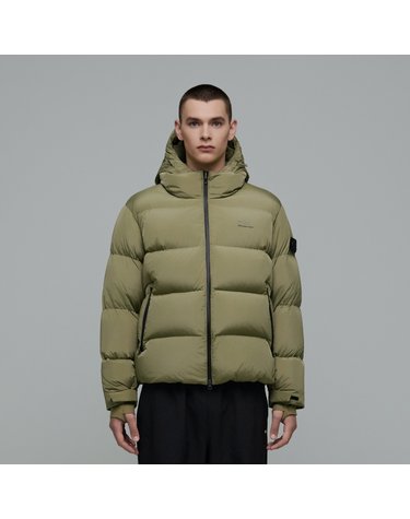 내셔널지오그래픽 N244UDW250 오베론 후디 구스 다운 점퍼 GREEN OLIVE
