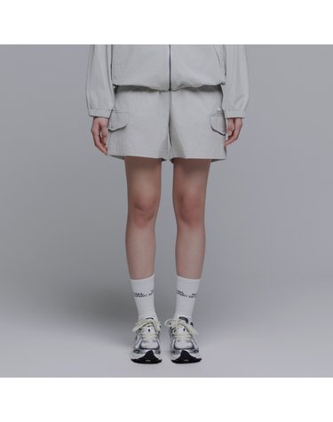 내셔널지오그래픽 N242WHP080 여성 우븐 스트레치 카고 숏 팬츠 MOURNING BEIGE