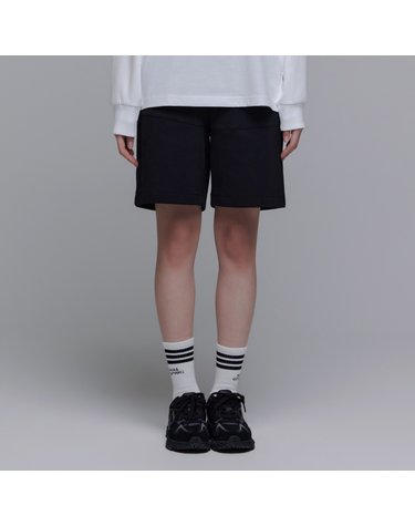 내셔널지오그래픽 N242UHP905 세미오버핏 컴포터블 하프 팬츠 CARBON BLACK